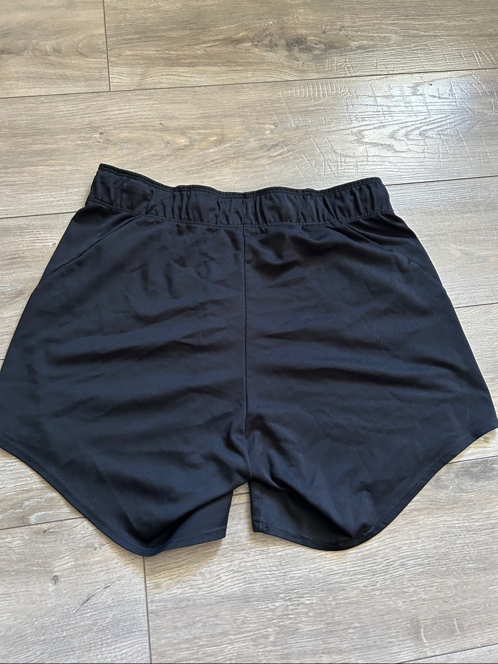 Nike Women's Black Athletic Shorts with Swoosh in EUC - Picture 10 of 14